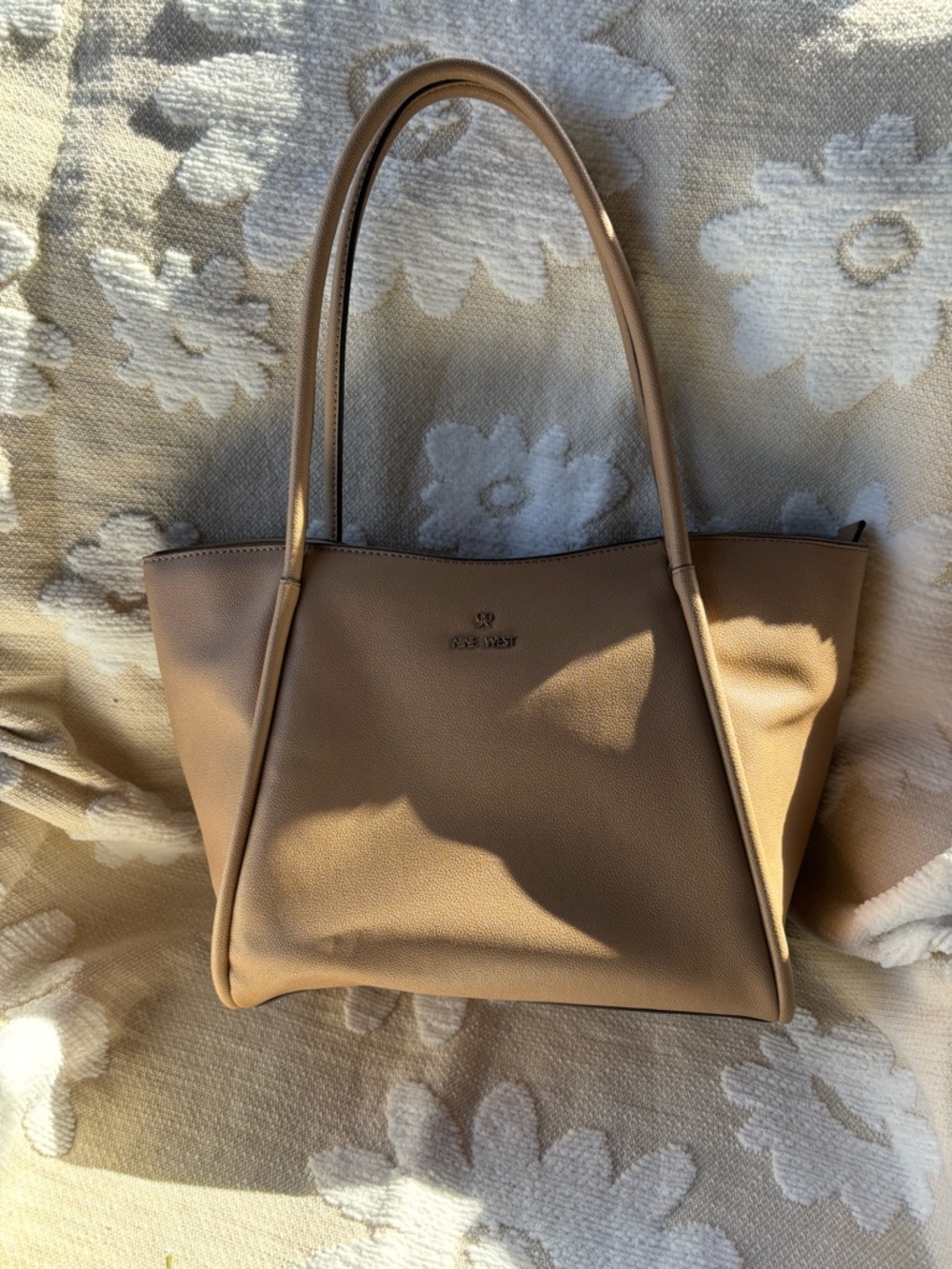 Nine West Camel/Tan Shoulder Tote